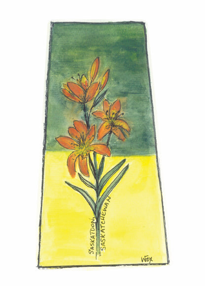5x7 Inch Framable Art Cards with Envelope