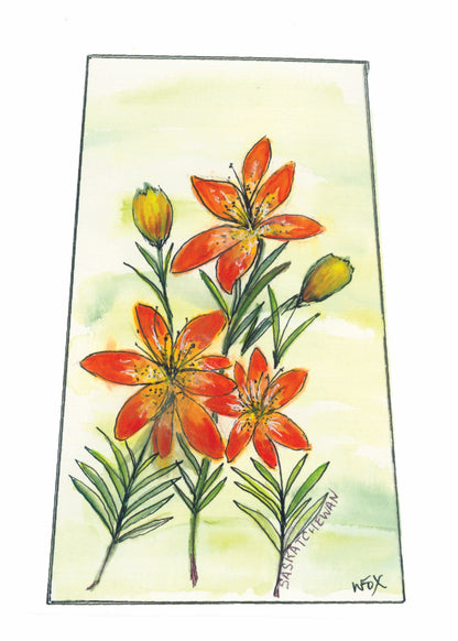 5x7 Inch Framable Art Cards with Envelope