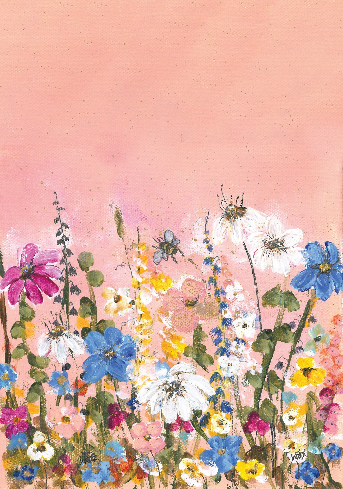 5x7 Inch Framable Art Cards with Envelope