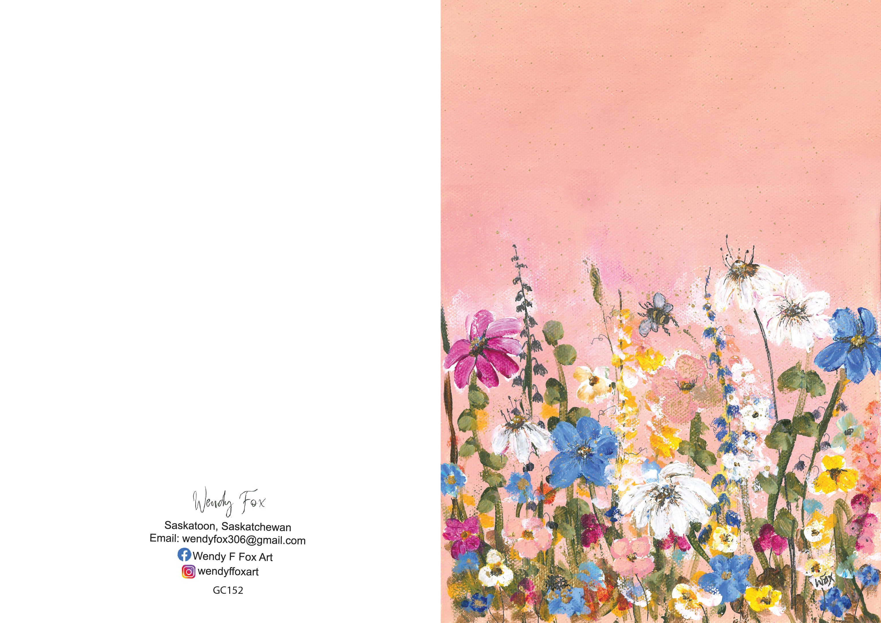 5x7 Inch Original Art Cards with Envelope
