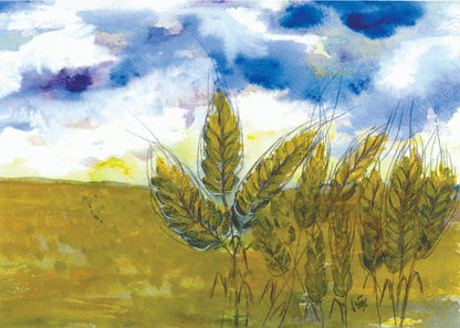 5x7 Inch Framable Art Cards with Envelope