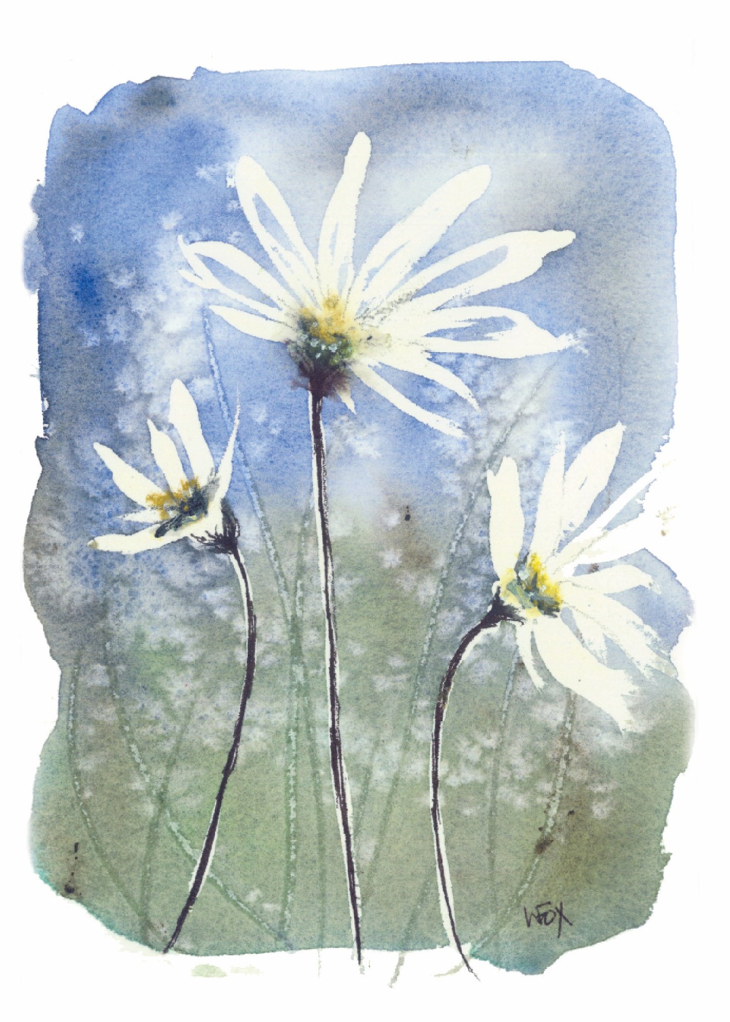 5x7 Inch Framable Art Cards with Envelope