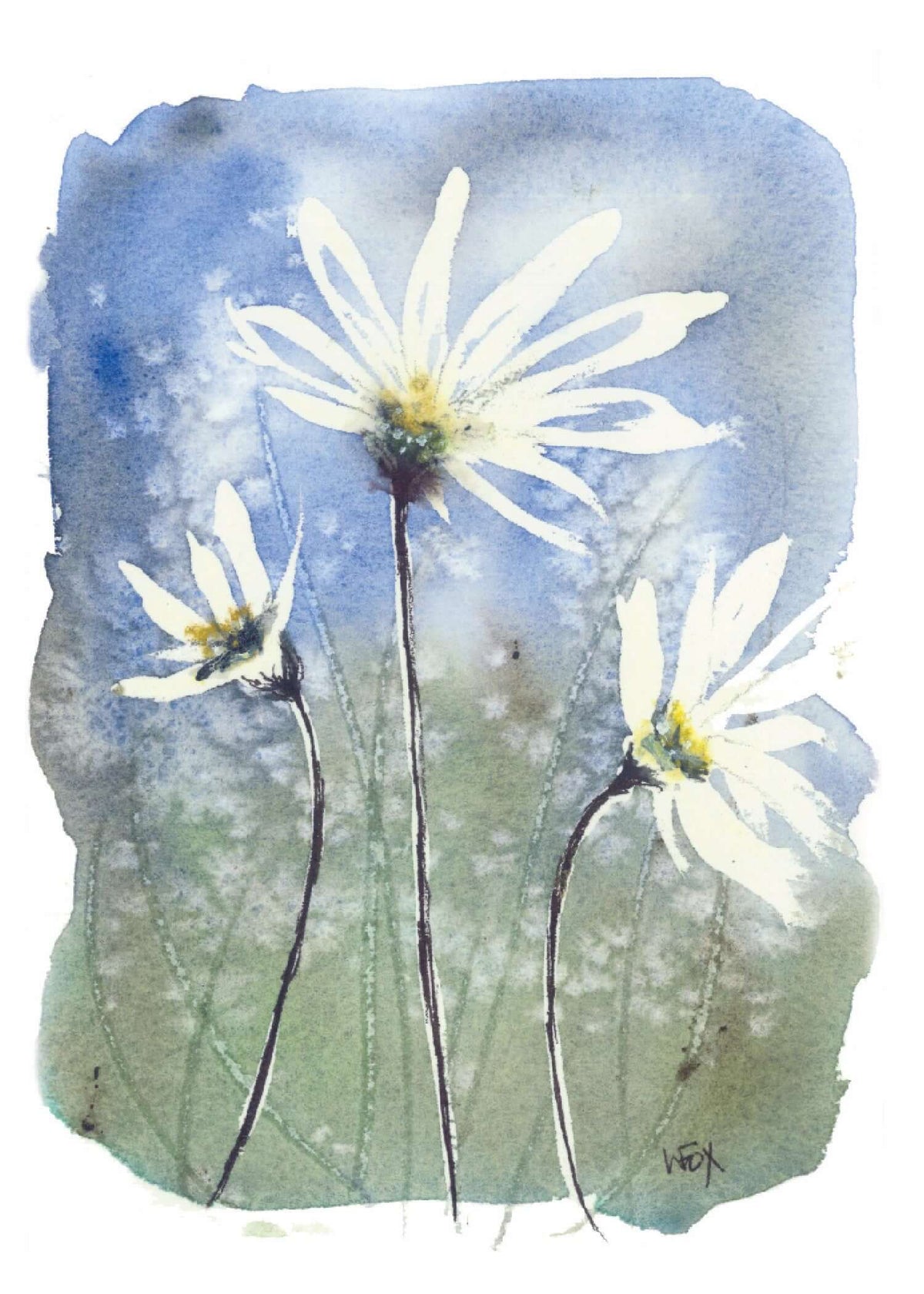 5x7 Inch Framable Art Cards with Envelope