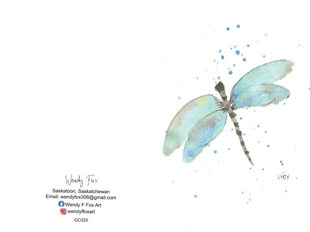 5x7 Inch Original Art Cards with Envelope