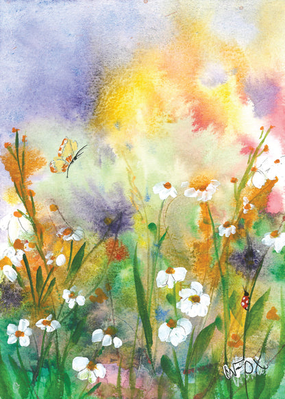5x7 Inch Framable Art Cards with Envelope