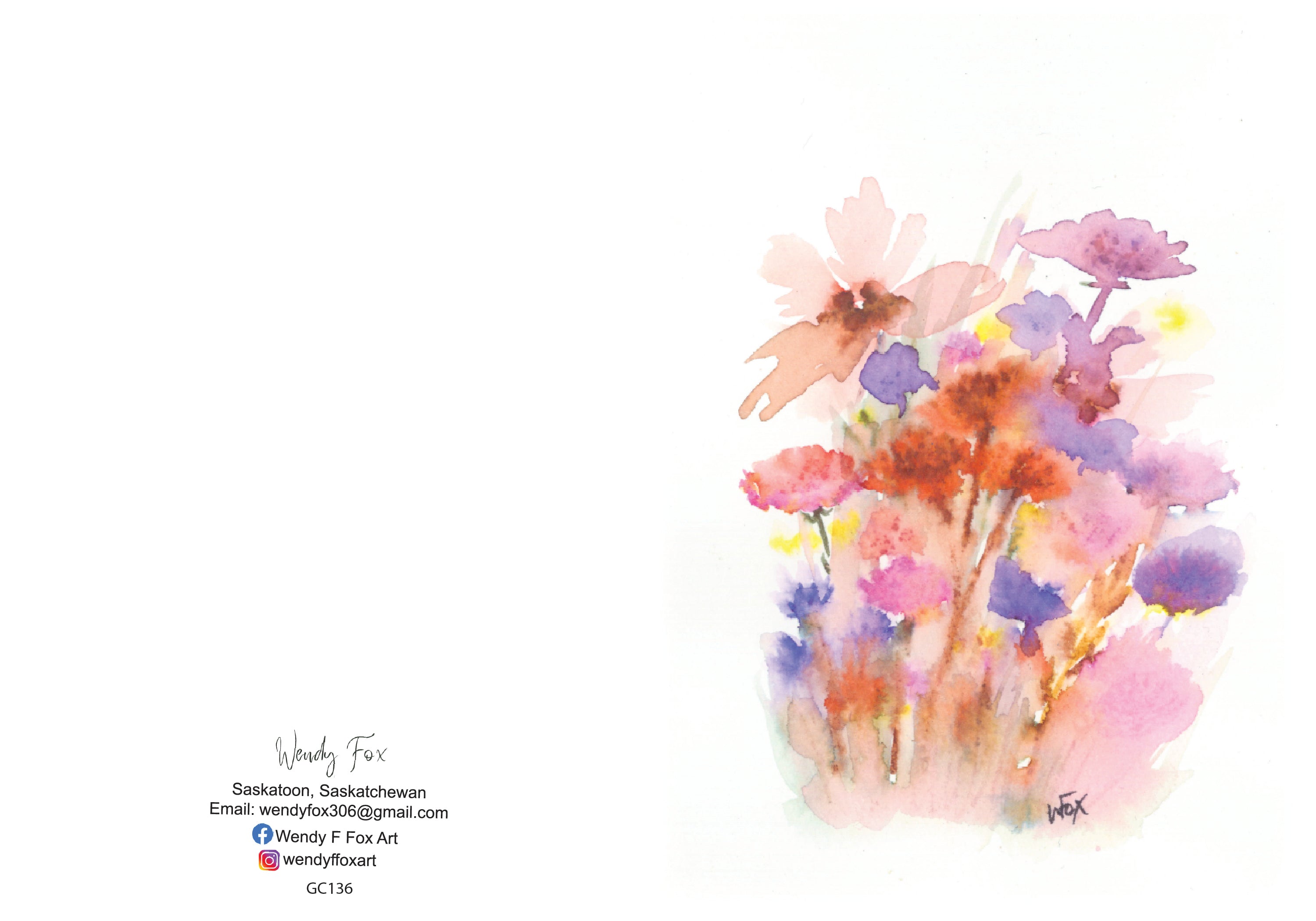 5x7 Inch Original Art Cards with Envelope
