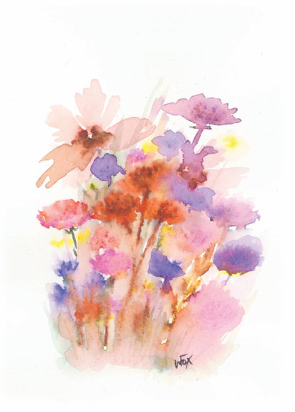 5x7 Inch Framable Art Cards with Envelope