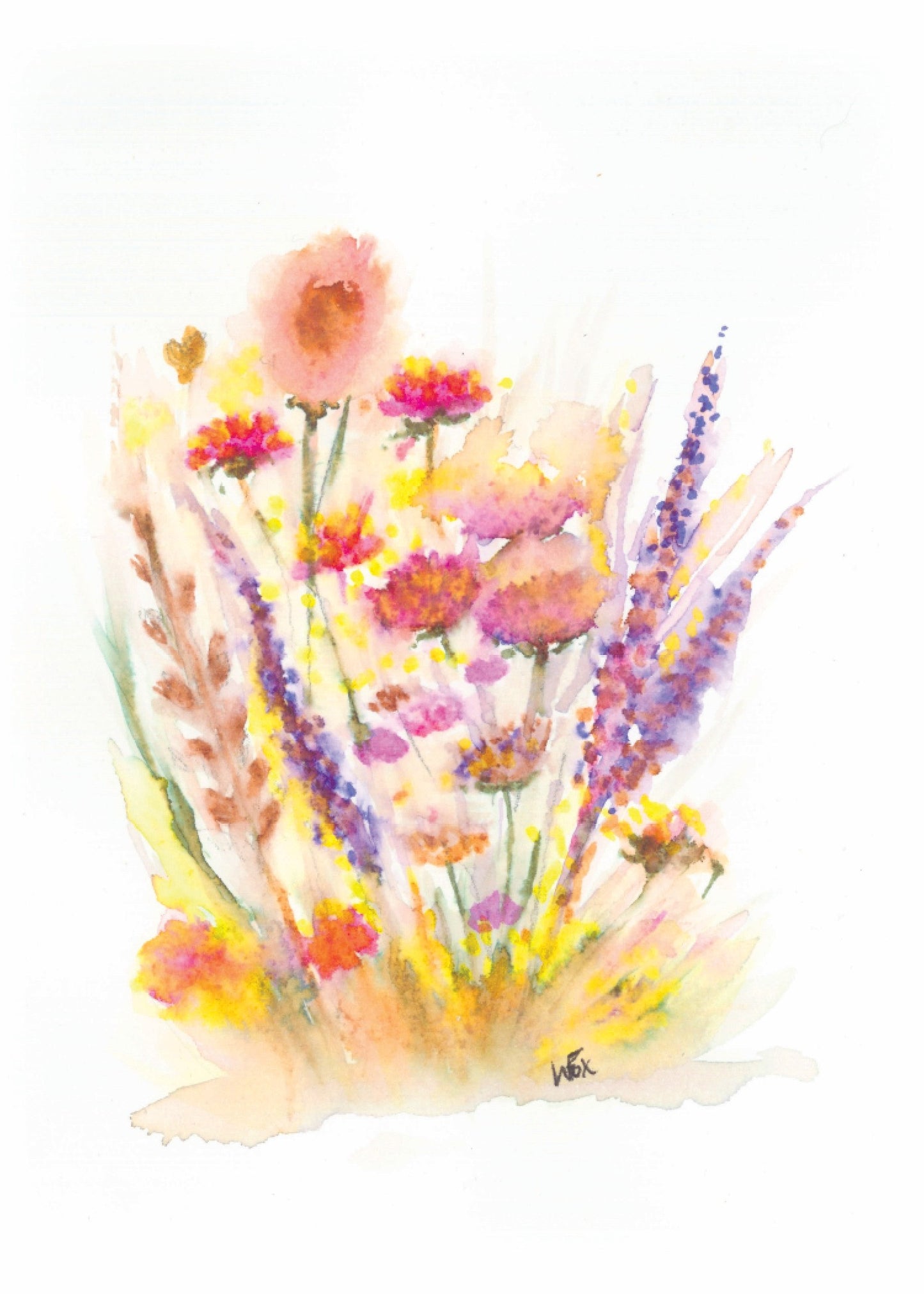 5x7 Inch Framable Art Cards with Envelope