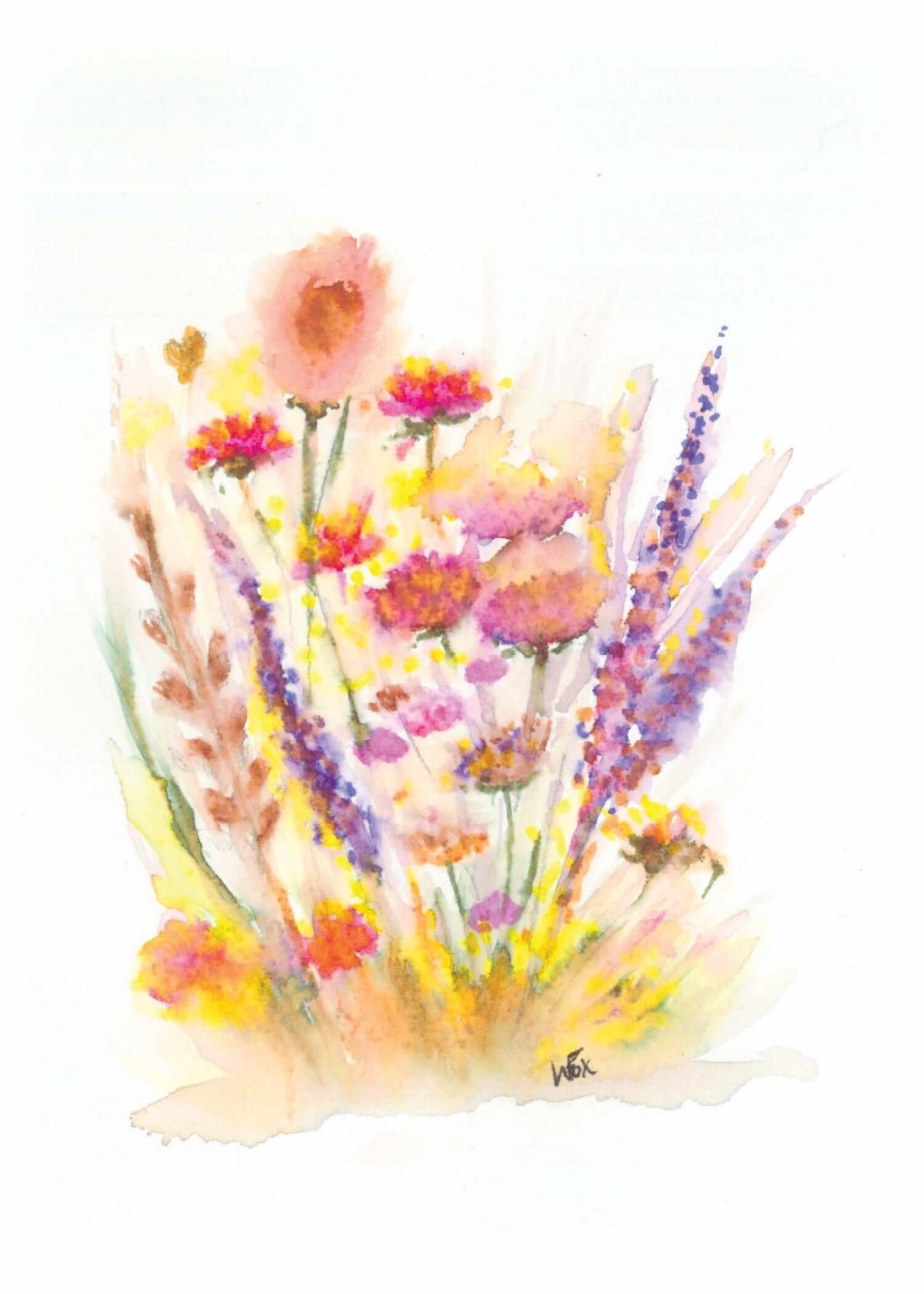 5x7 Inch Framable Art Cards with Envelope