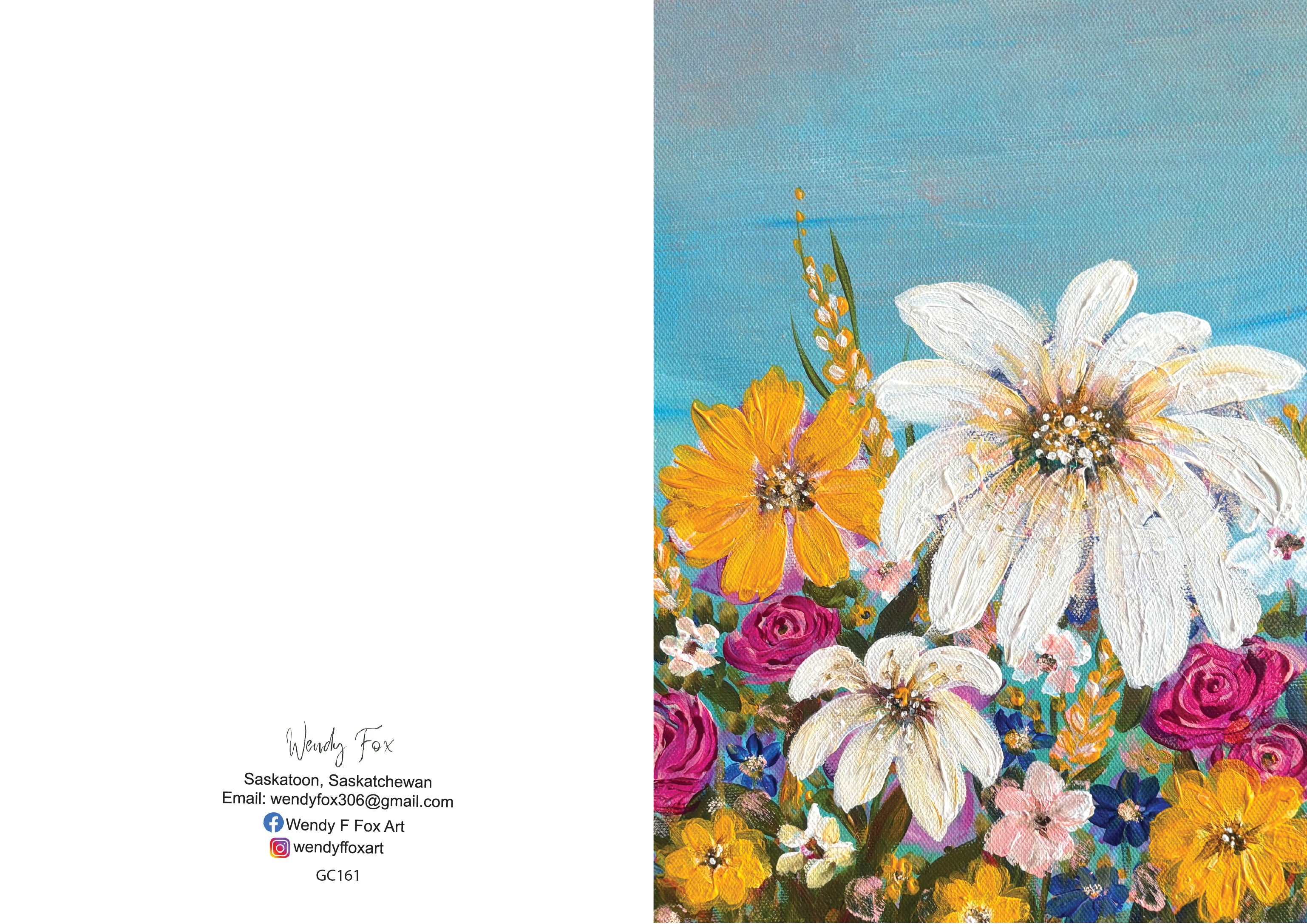 5x7 Inch Original Art Cards with Envelope