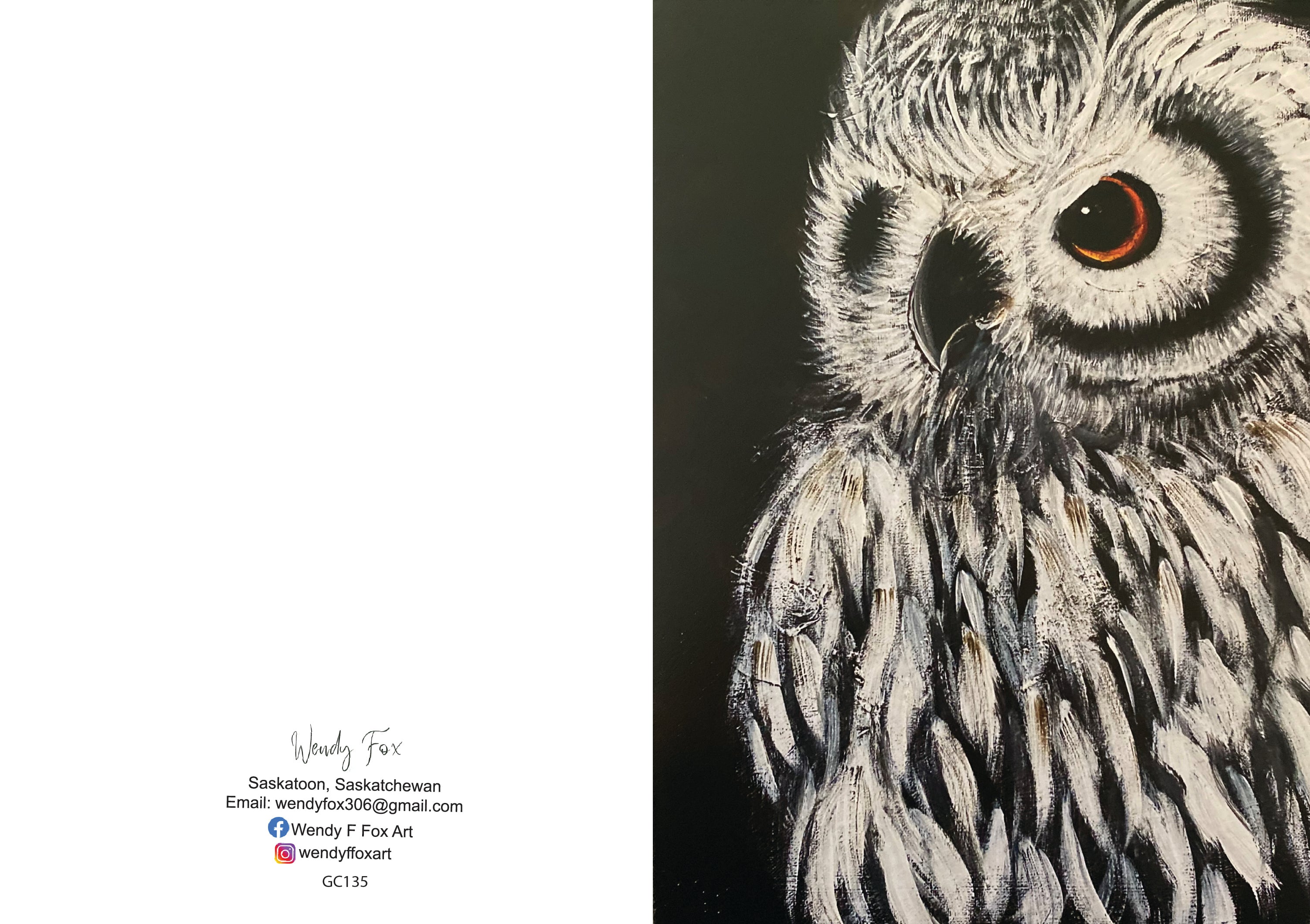 5x7 Inch Original Art Cards with Envelope