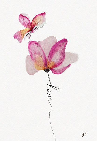 5x7 Inch Framable Art Cards with Envelope