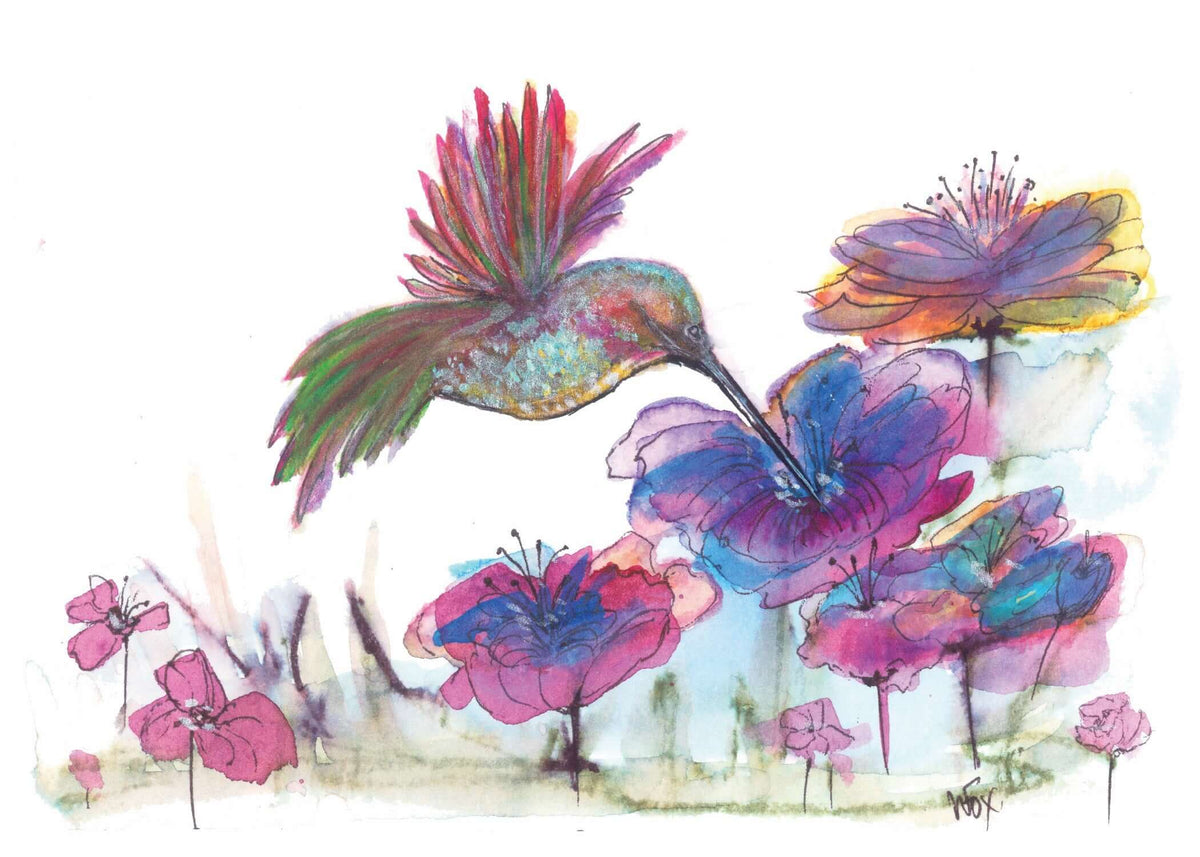 5x7 Inch Framable Art Cards with Envelope