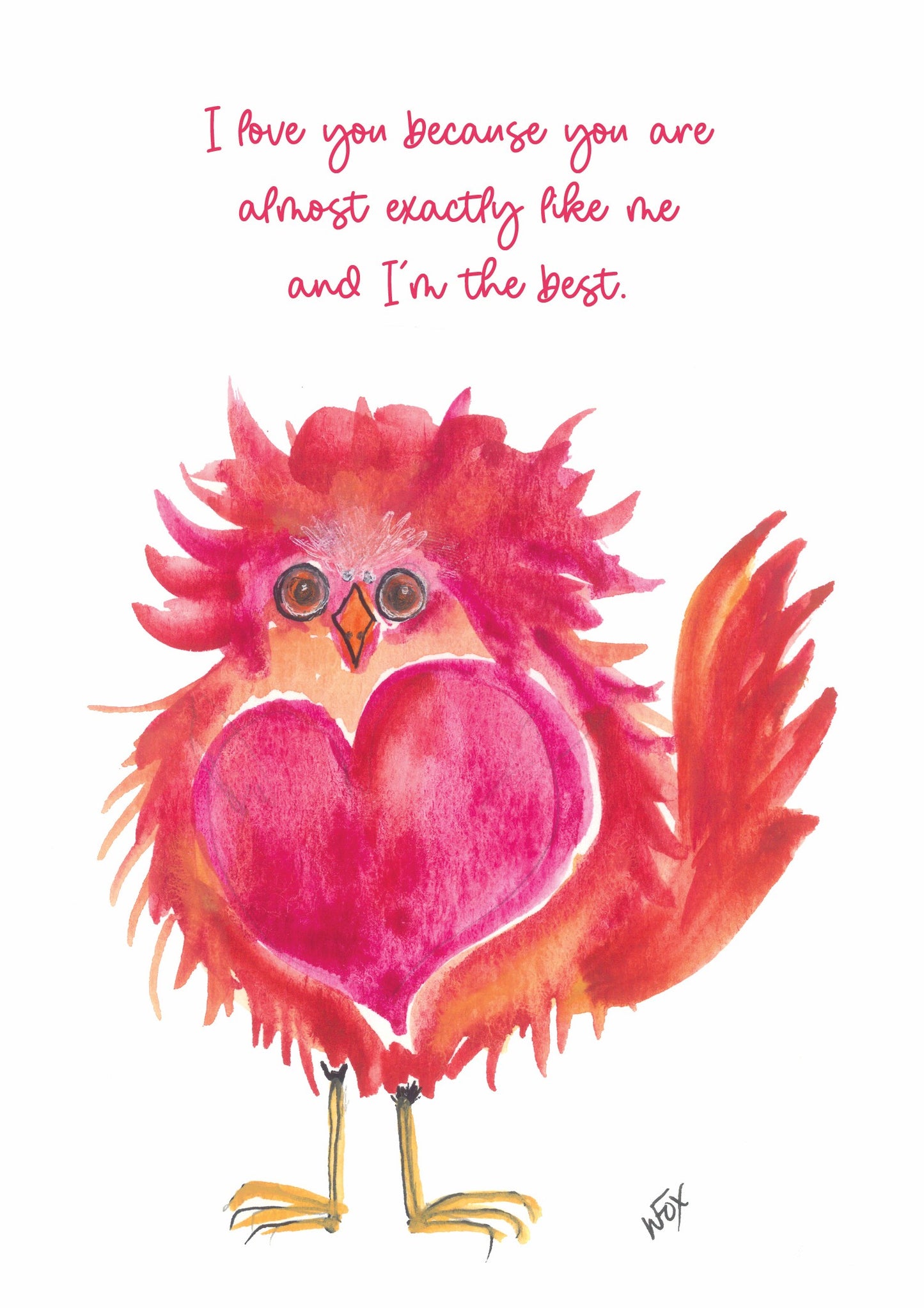 5x7 Inch Framable Art Cards with Envelope