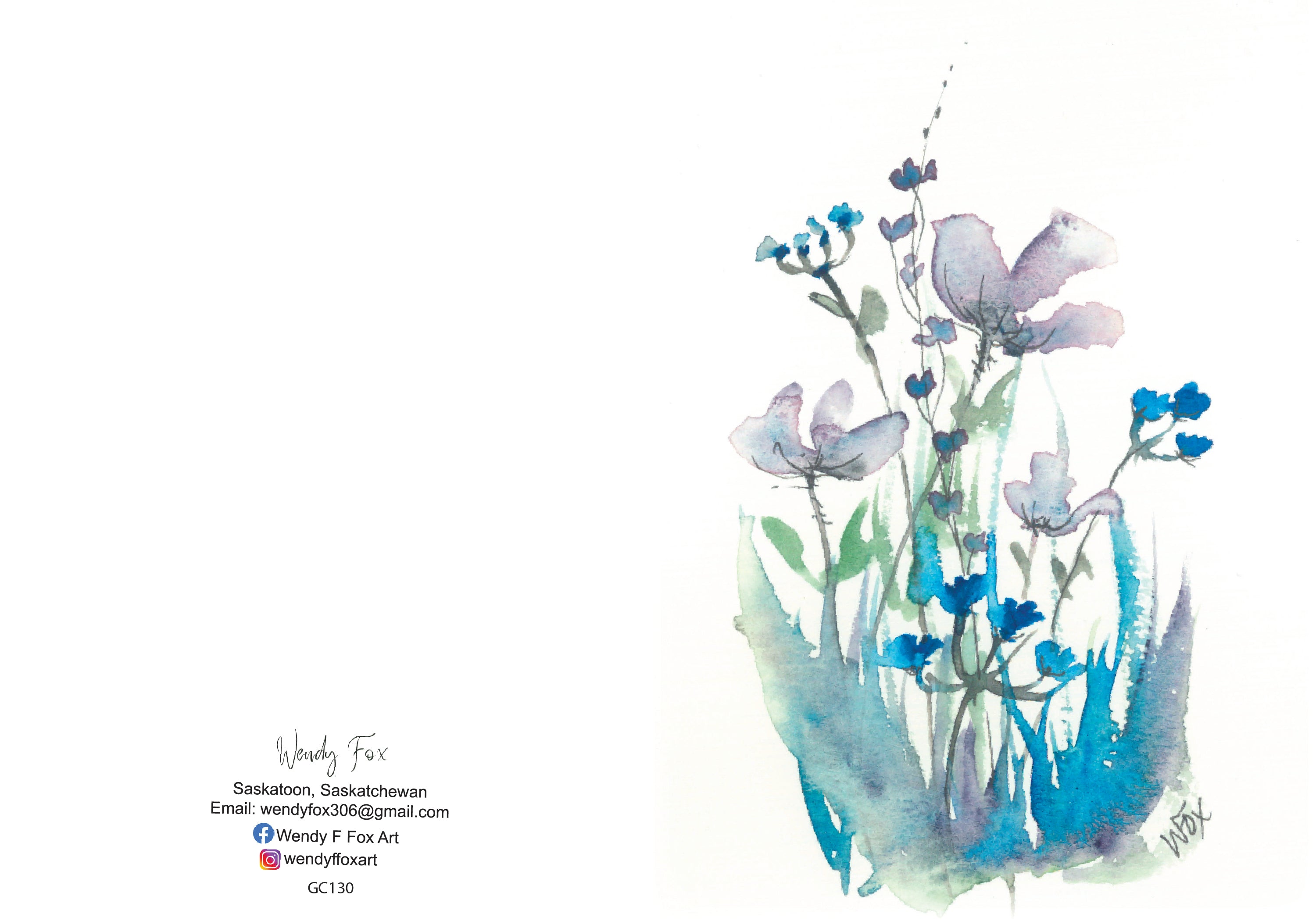 5x7 Inch Original Art Cards with Envelope