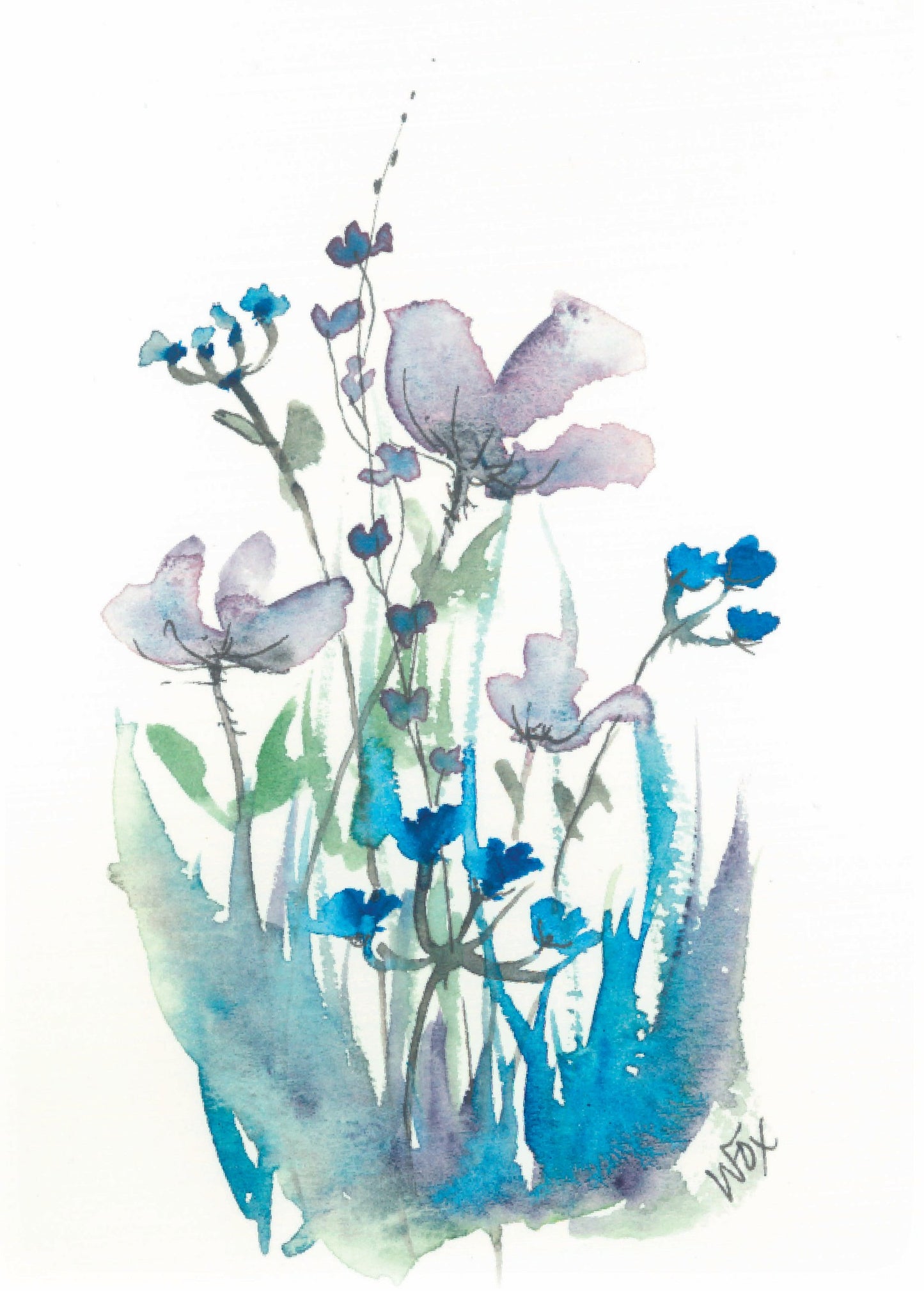 5x7 Inch Framable Art Cards with Envelope