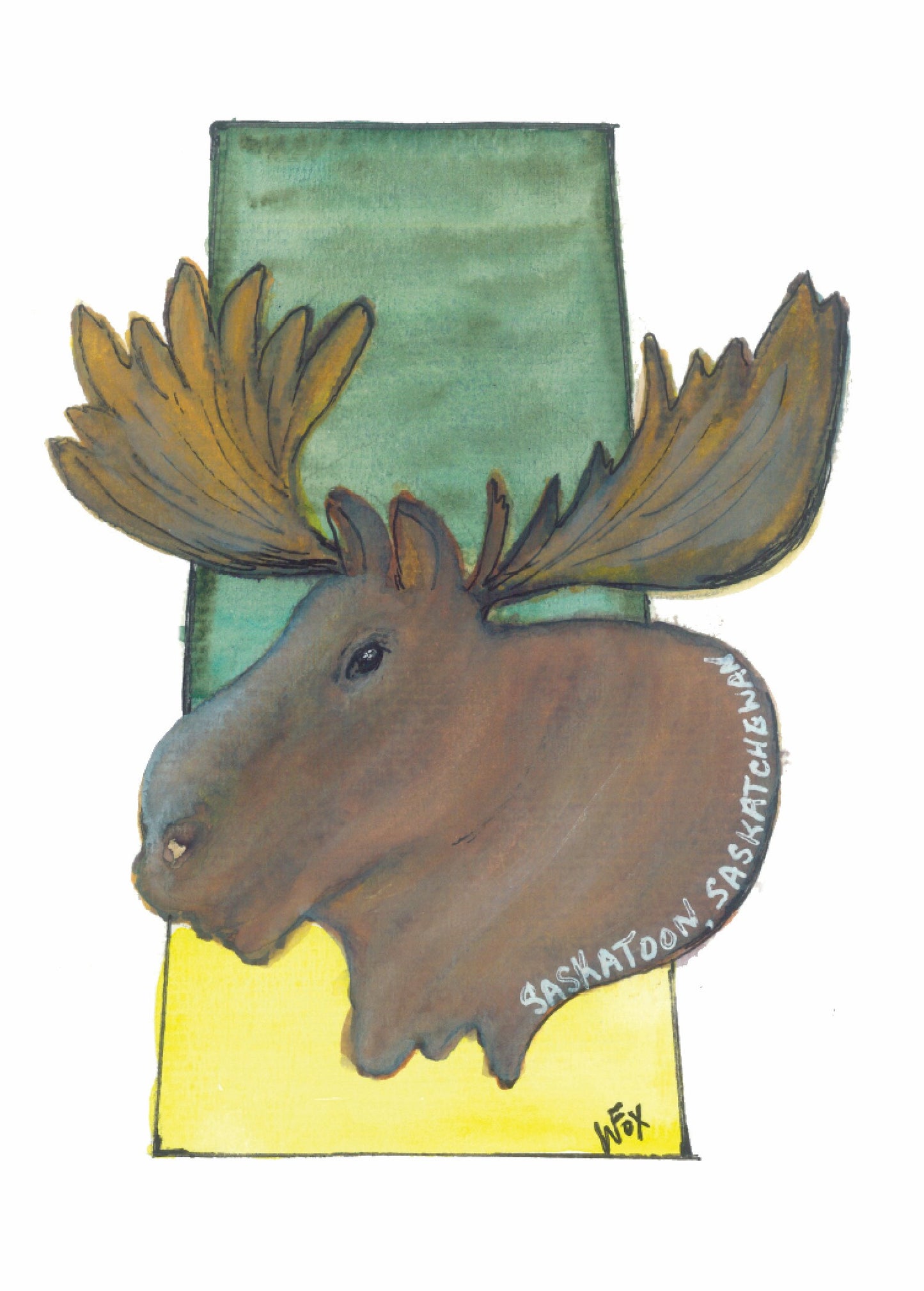 5x7 Inch Framable Art Cards with Envelope