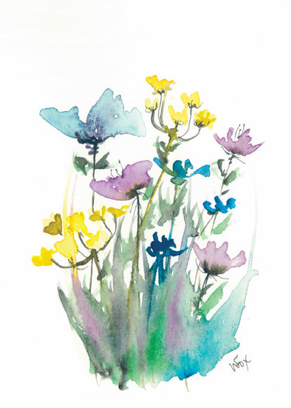 5x7 Inch Framable Art Cards with Envelope