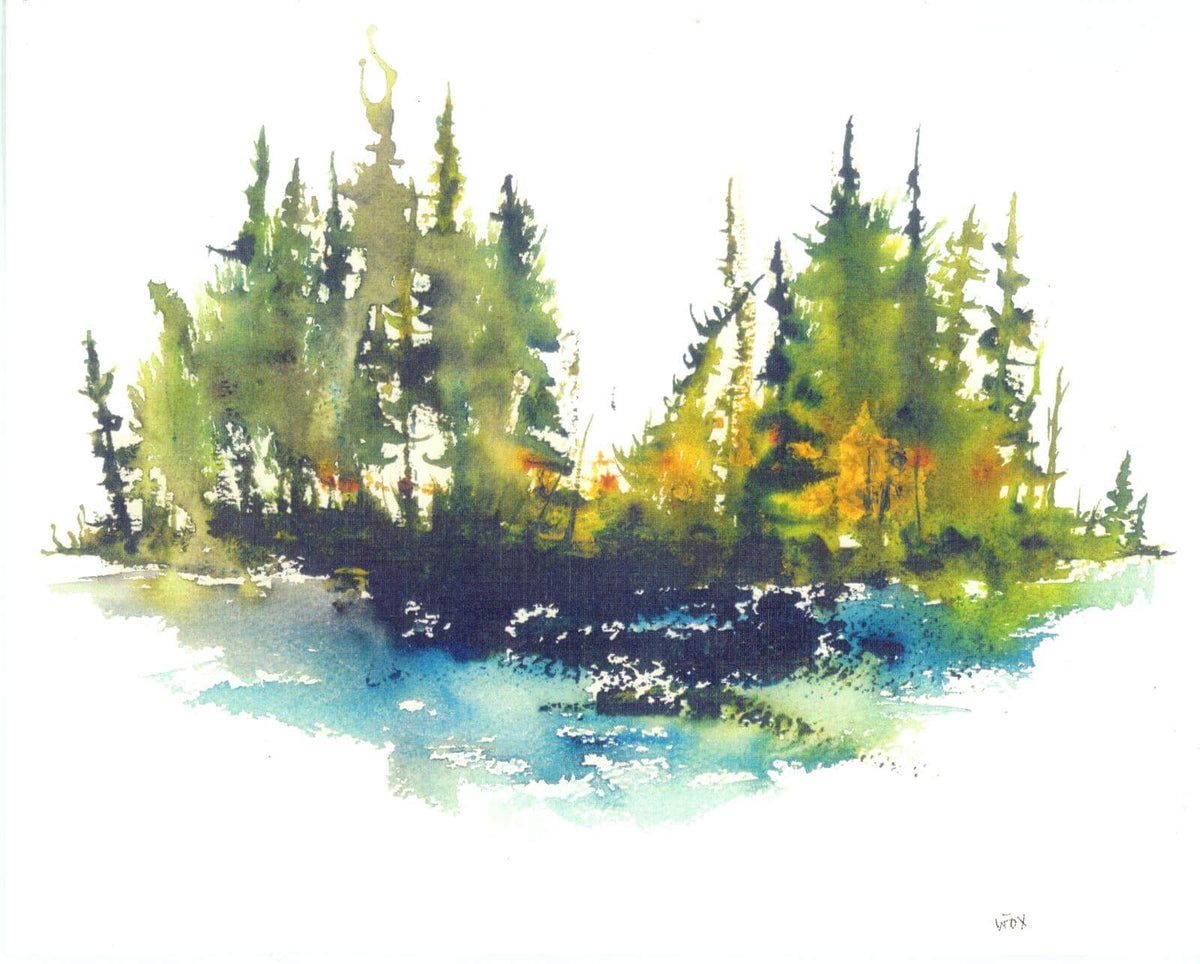 Majestic Colorful Prints on Paper