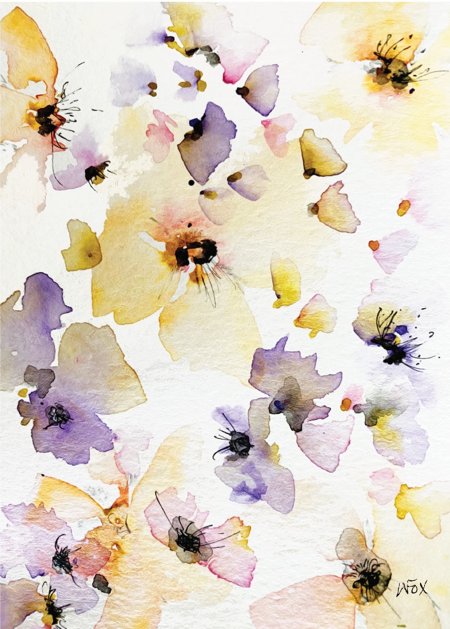 5x7 Inch Framable Art Cards with Envelope