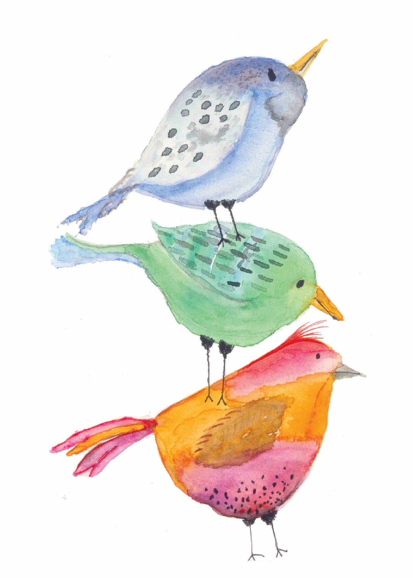 5x7 Inch Framable Art Cards with Envelope
