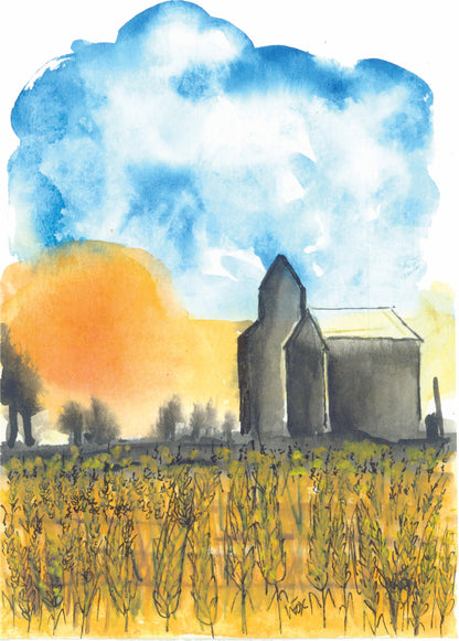 5x7 Inch Framable Art Cards with Envelope