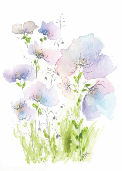 5x7 Inch Framable Art Cards with Envelope