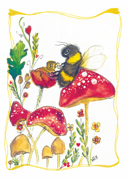 5x7 Inch Framable Art Cards with Envelope