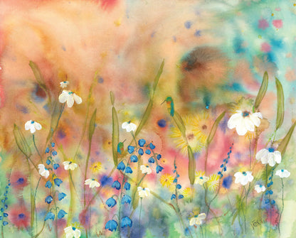 Colorful Prints on Paper 11"x14"