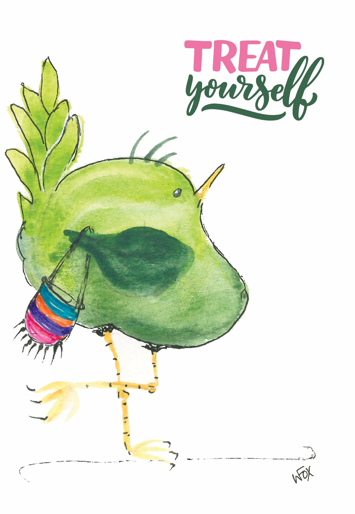 5x7 Inch Framable Art Cards with Envelope