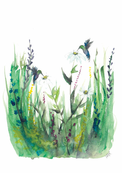 5x7 Inch Framable Art Cards with Envelope