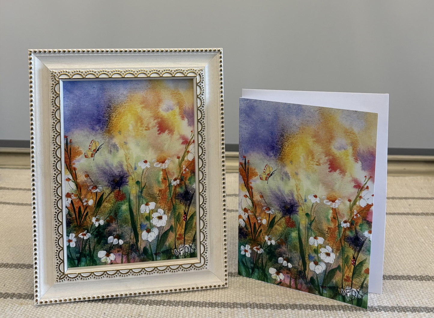5x7 Inch Framable Art Cards with Envelope