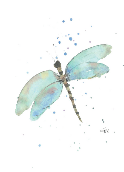 5x7 Inch Framable Art Cards with Envelope